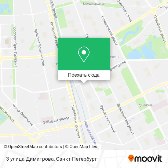 Карта 3 улица Димитрова