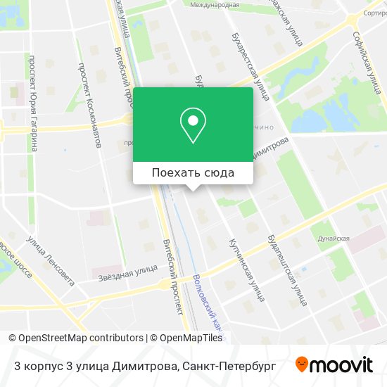 Карта 3 корпус 3 улица Димитрова