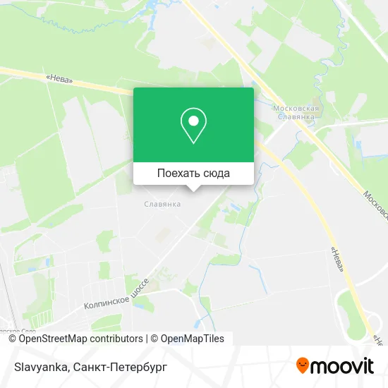 Карта Slavyanka