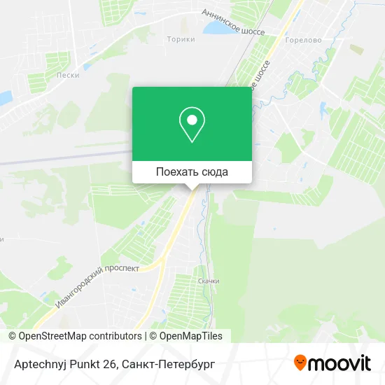 Карта Aptechnyj Punkt 26