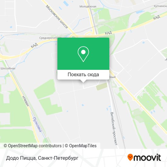Карта Додо Пицца