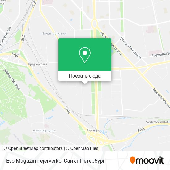 Карта Evo Magazin Fejerverko