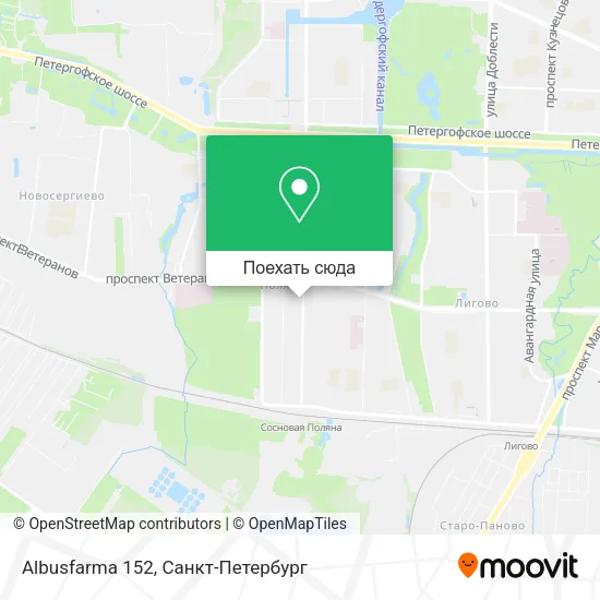 Карта Albusfarma 152