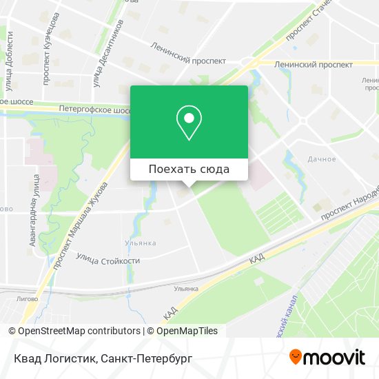 Карта Квад Логистик