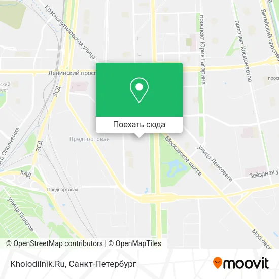 Карта Kholodilnik.Ru