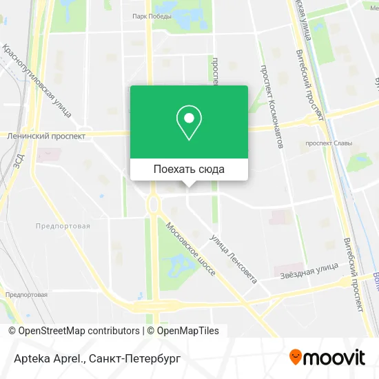 Карта Apteka Aprel.