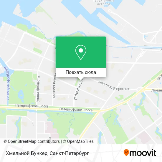 Карта Хмельной Бункер