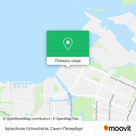 Карта Aptechnoe Uchrezhd-Ie