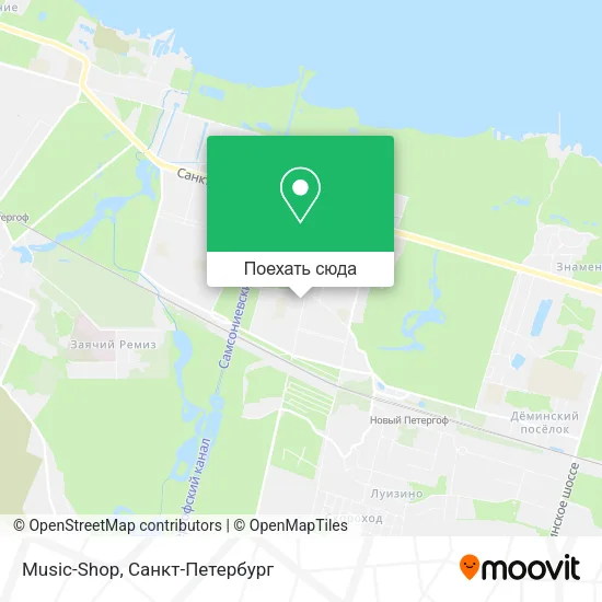 Карта Music-Shop