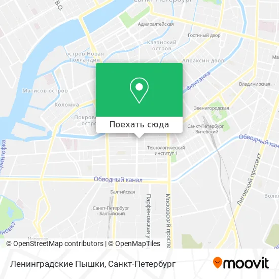 Карта Ленинградские Пышки