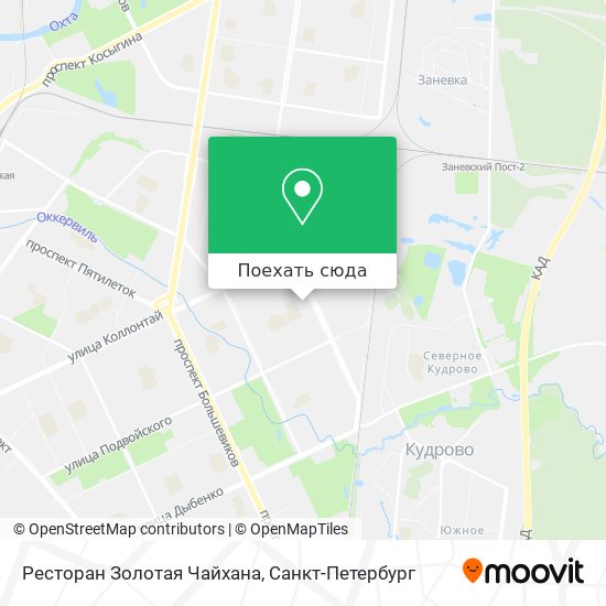 Карта Ресторан Золотая Чайхана