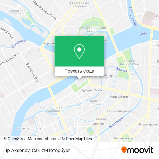 Карта Ip Aksenov