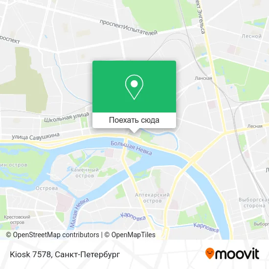 Карта Kiosk 7578