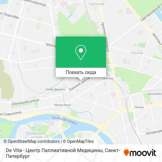 Карта De Vita - Центр Паллиативной Медицины