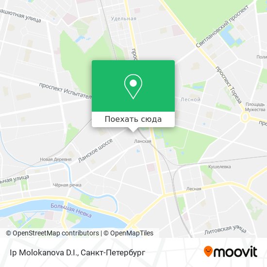 Карта Ip Molokanova D.I.