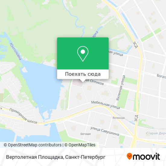 Карта Вертолетная Площадка