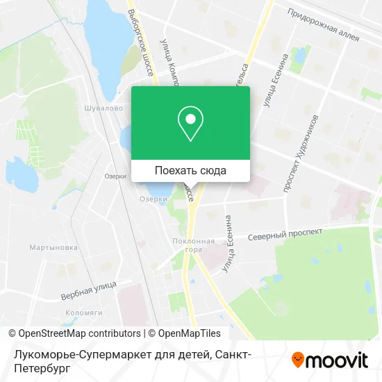 Карта Лукоморье-Супермаркет для детей