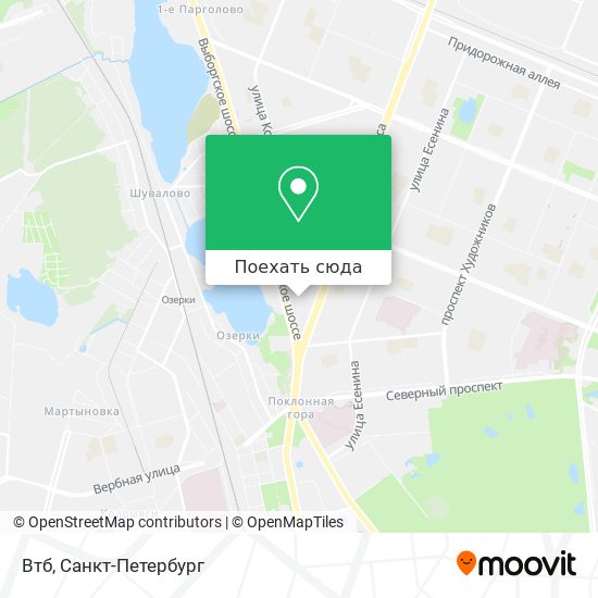 Карта Втб
