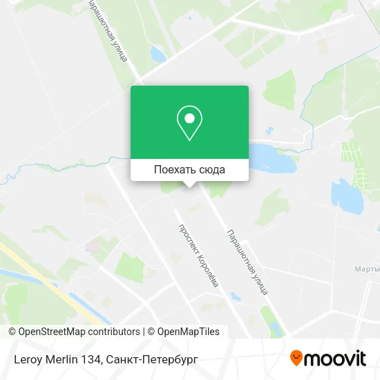 Карта Leroy Merlin 134