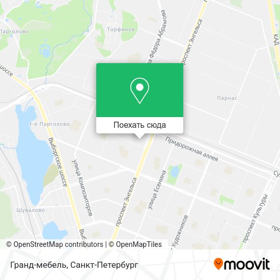 Карта Гранд-мебель