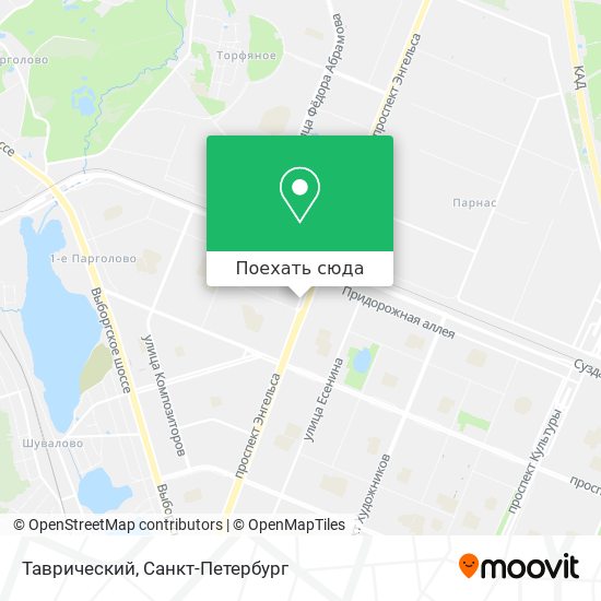Карта Таврический