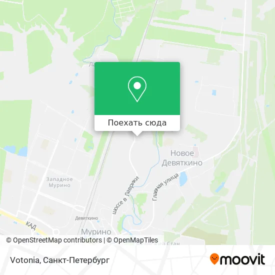 Карта Votonia