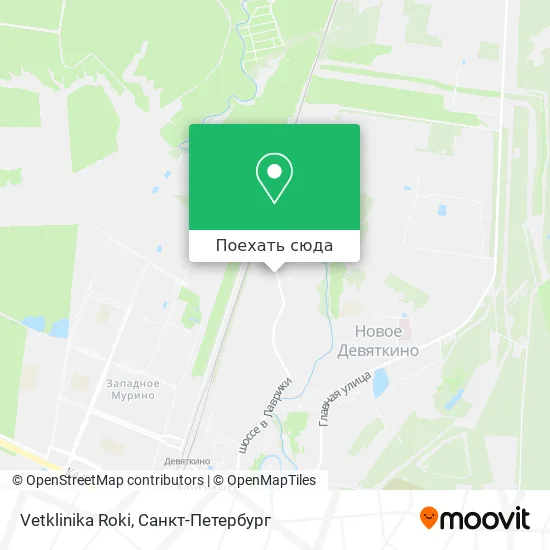 Карта Vetklinika Roki
