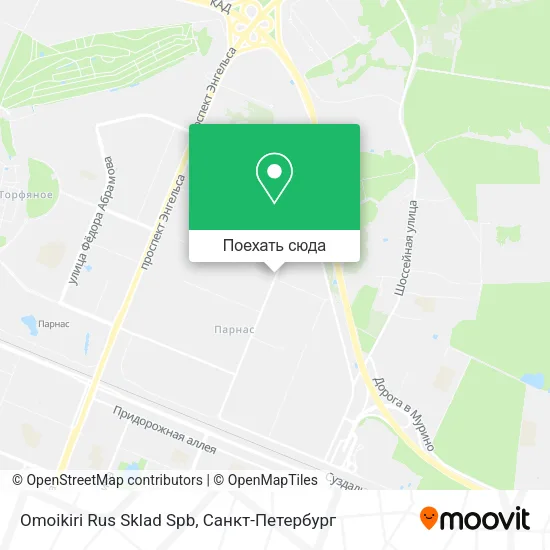 Карта Omoikiri Rus Sklad Spb