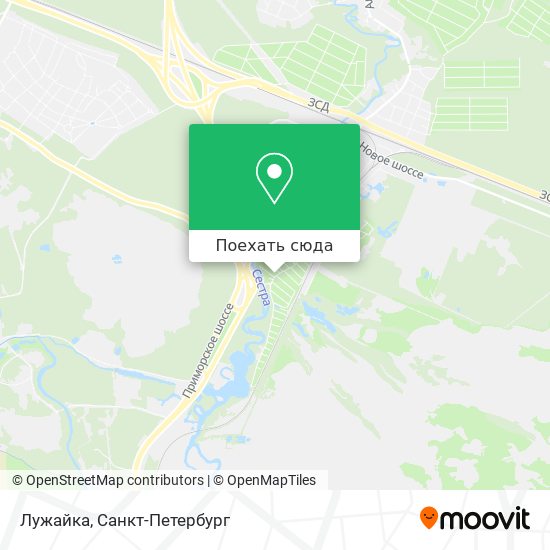 Карта Лужайка