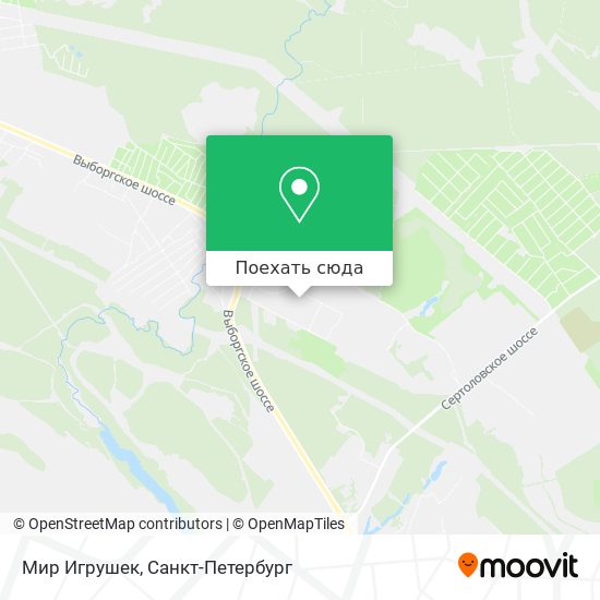 Карта Мир Игрушек