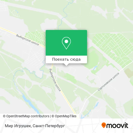 Карта Мир Игрушек