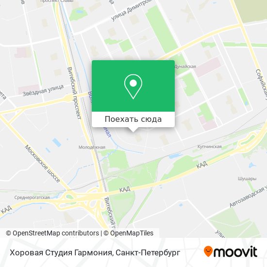 Карта Хоровая Студия Гармония