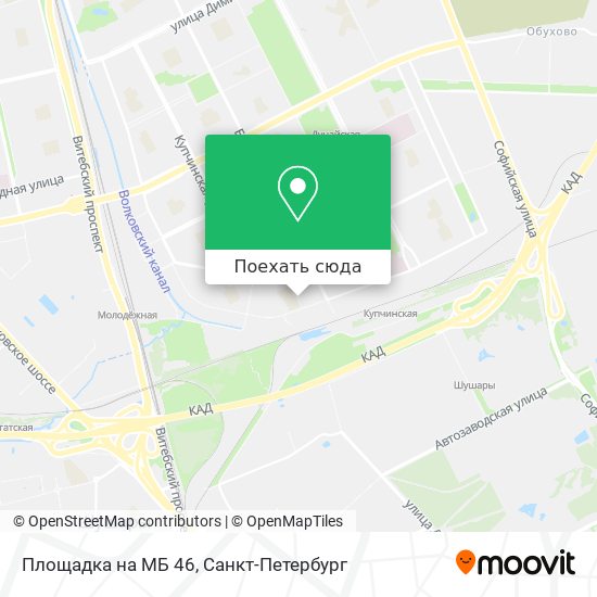 Карта Площадка на МБ 46