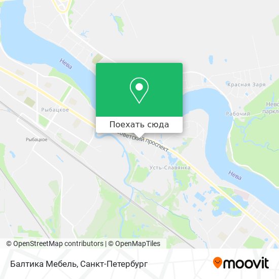 Карта Балтика Мебель