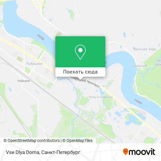 Карта Vse Dlya Doma