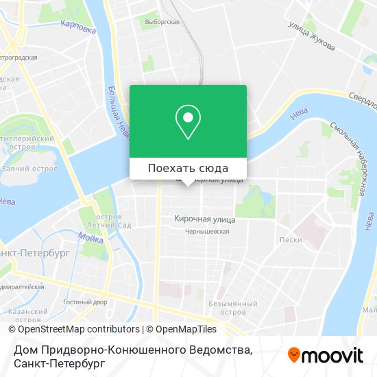 Карта Дом Придворно-Конюшенного Ведомства