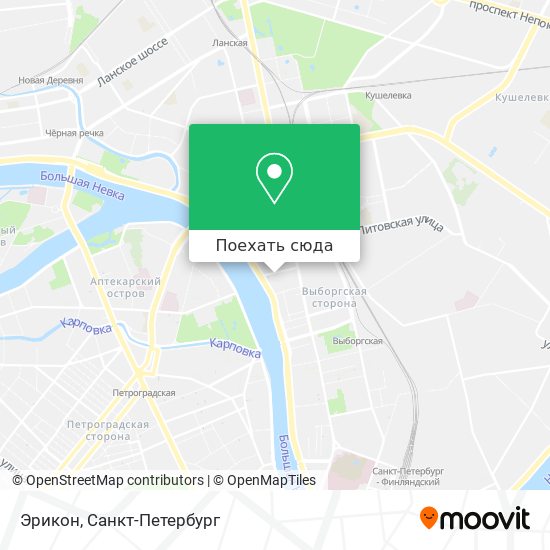 Карта Эрикон