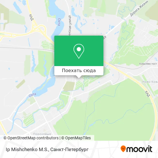 Карта Ip Mishchenko M.S.