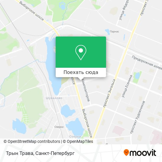 Карта Трын Трава