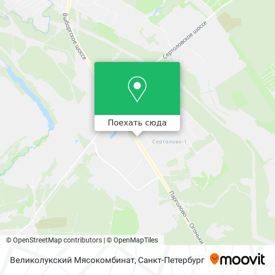 Карта Великолукский Мясокомбинат