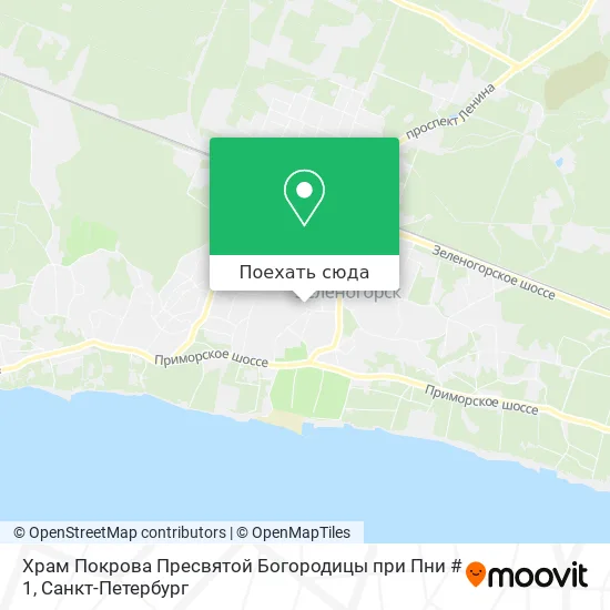 Карта Храм Покрова Пресвятой Богородицы при Пни # 1