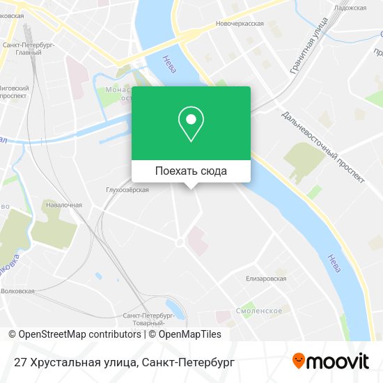 Карта 27 Хрустальная улица