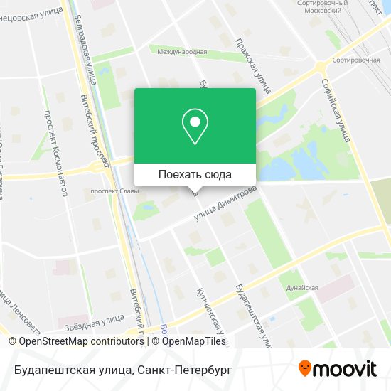 Карта Будапештская улица