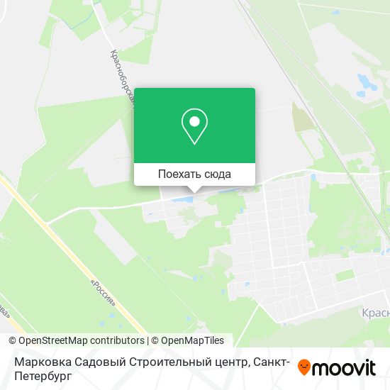 Карта Марковка Садовый Строительный центр