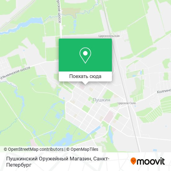 Карта Пушкинский Оружейный Магазин