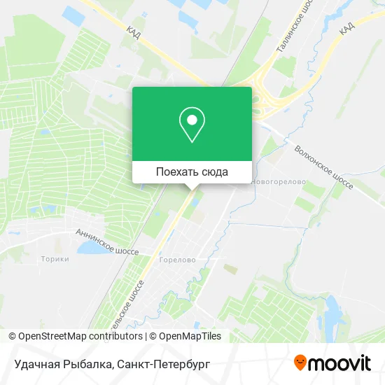 Карта Удачная Рыбалка