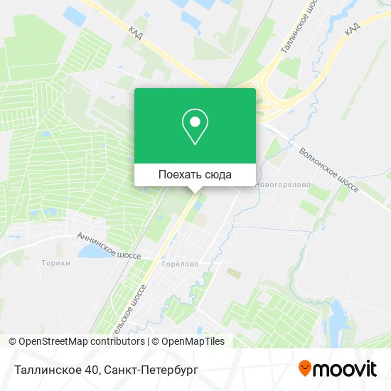Карта Таллинское 40