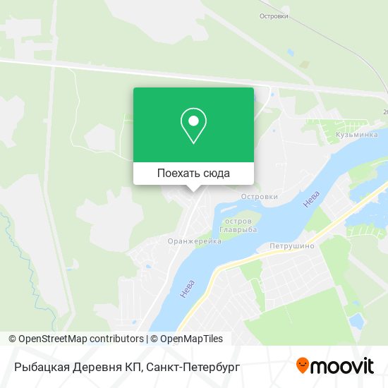 Карта Рыбацкая Деревня КП