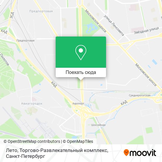 Карта Лето, Торгово-Развлекательный комплекс