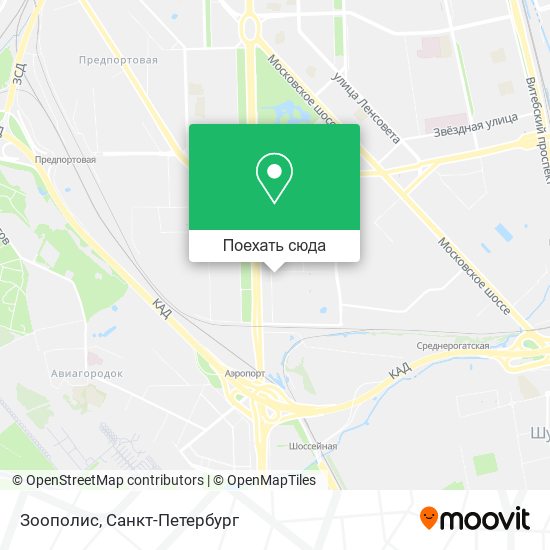 Карта Зоополис